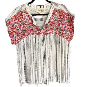 Savanna Jane Embroidered Top